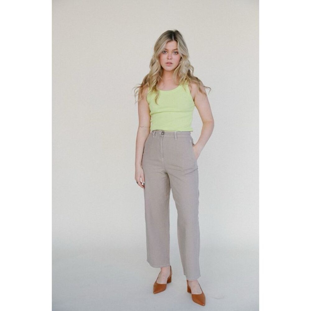 ✨JUST FEMALE CAYENNE TAN SZ 38 TROUSERS✨